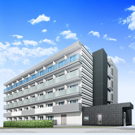 ラフィスタ宮崎台外観パース