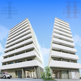 ラフィスタ横浜阪東橋外観パース