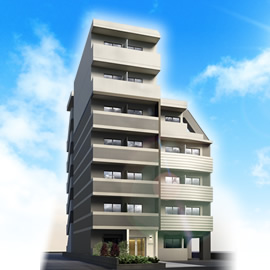 ラフィスタ志村坂上外観パース